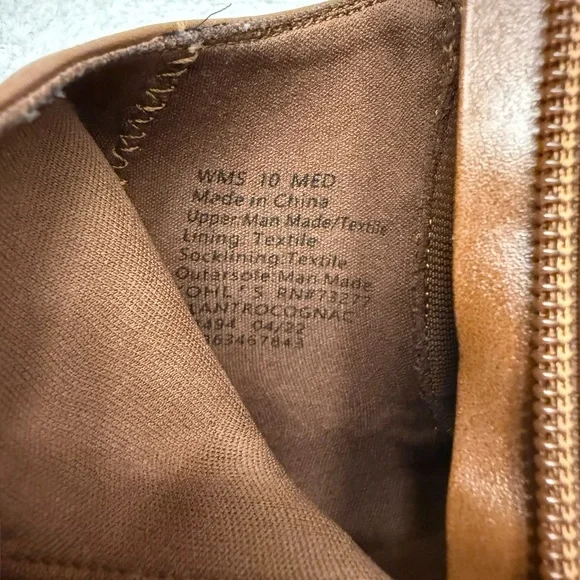 Brown Side Zip Ankle Boots Women’s Size 10 - Picture 10 of 10